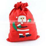 Wholesale Bulk Felt Christmas Drawstring Gift Bags thumbnail-4