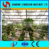 Commercial Hydroponics Greenhouse With Vertical NFT PVC Pipe thumbnail-4