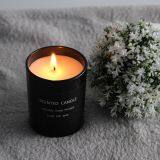 Neutral Aromatherapy Candles Without LOGO Black Glass Candles thumbnail-5
