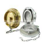 Aluminium Brass Stainless Steel Storz Couplings Storz Blind Cap With Chain thumbnail-1