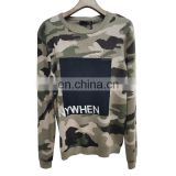 DiZNEW Cashmere Camo Sweater For Male Wholesale Mens Apparel