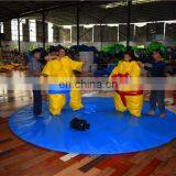 Popular Kids and Adults PVC Foam Stuffed Training Inflatable Wresting Sumo Suits With Mat thumbnail-3