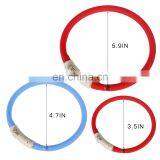 Wholesale Adjustable Reflective Bling Fancy Light Up Waterproof Luxury Designer PVC Custom Led Pet Dog Cat Collar For Dog thumbnail-3