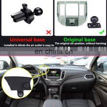 Car Mobile Phone Holder for Chevrolet Holden Equinox 2018 2019 2020 Telephone Stand Bracket Vent Accessories for Iphone HuaWei thumbnail-4