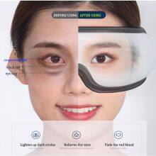 Wireless Air Pressure Vibration Digital Eye Massager Vibration Magnetic Acupuncture Therapy Relief Heat Compress Eye Mask thumbnail-2