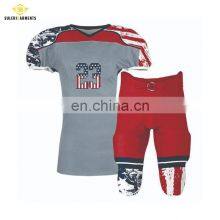 New 2021 American Football Uniform With Team Name & Number American Football Uniform thumbnail-3