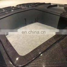 Runde High Quality Carbon Fiber Material For Nissan GTR R35 Modify Carbon Fiber Transparent Hood Engine Bonnet Hood Cover thumbnail-4
