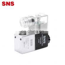 SNS Pneumatic 2V Series 2/2 Way Normally Closed Direct-acting 2V025-08 Air Solenoid Valve