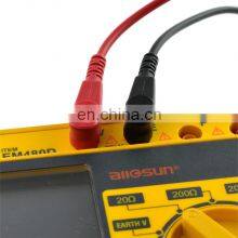EM480D Digital Earth Resistance Tester Lighting Protection Grounding Resistance Electrical Device Ground Voltage Tester thumbnail-4