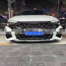 Последний боди-кит. Комплект переднего бампера с обновленным дизайном в стиле RS3 для деталей автомобиля Audi A3 2021 года thumbnail-3