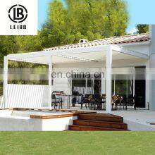 Louver Canopy Louvered Pergola Metal Pergola thumbnail-5