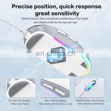 CW918 Cat Paw Game Mouse 7 Color RGB 7200DPI Universal Usb Wired Gaming Mouse For Computer thumbnail-5