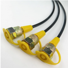 3*6mm 630bar Steel Wire Braided High Pressure, Hydraulic Measuring Hose, Pressure Gauge Connection Hose。 thumbnail-2