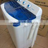 Domestic Home Use Top Loading Double Tub Laundry Washing Machine thumbnail-3