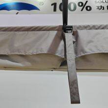 Modern 2*3m Aluminum Outdoor Pergola Waterproof PVC Fabric Retractable Roof Awning Steel Frame Sun Shelter For Outdoor Wholesale thumbnail-2