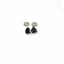14MM Matte Black Ultra-thin Magnetic Button thumbnail-5
