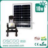 10-30w Lightning Detector With Solar Power Panel Waterproof Mini Led Flood Light thumbnail-2