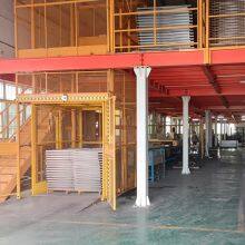 Sistema de estantería de plataforma de acero para piso intermedio industrial de alta resistencia con protección contra la corrosión, estanterías de almacenamiento thumbnail-2