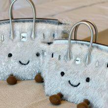 New Niche Design Jlly Cat Doll Bag Knock Cute Plush Platinum Bag Bk Elf Handbag thumbnail-5