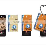 Folding Paper Hang Tags Jewelry Hang Tag Plastic Loop thumbnail-2