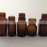 5ml 10ml 12ml amber glass vial/ glass essential oil bottle