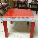 High Quality Colored Acrylic Lucite Dinning Table thumbnail-1
