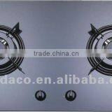 2 Burners Toughened Glass Built-in Gas Hob