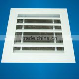 Aluminum return air grille with mesh filter