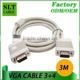 SLT Wholesales 3M VGA Cable Male to Male for computer projector laptop monitor HDTV etc Multimedia