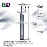 Tungsten Carbide Single Flute Engraving Tool For Engraving thumbnail-2