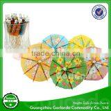 Best Sell Party Decoration Umbrella Wood Disposable Cocktail Picks Quality Choice thumbnail-2
