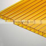 UV Coated Clear Hollow Polycarbonate Sheet/hollow Sun Panel for Building Material thumbnail-1