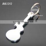 Anodizing Aluminum Guitar Shaped Pocket Creative Gift Metal Guitar Keychain Bottle Opener thumbnail-2
