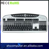 With different function keys profesional office computer multimedia keyboard