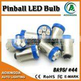 BA9S 44 47 4 LED Pinball 6.3V for GI