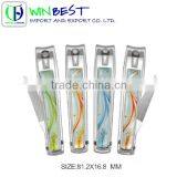 Promotional Never Rust Carbon Steel Lifetime Guaranteed Exposy Nail/cuticle Clipper