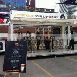 Hydraulic System 20ft Shipping Container Cafe Design/ Pop-Up Mobile Cafe Container for Sale Quality Choice thumbnail-1