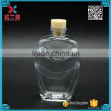 60ml oblate shape essential oil glass bottle with cork stopper for body oil                        
                                                                                Supplier's Choice