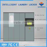 unattended self service laundry locker with customized color