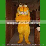 2015 Hot Customized Cartoon Character Mascot Costumes / Garfield Mascot Costume for Sale