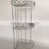 Free Standing Bath and Shower 3-Tier Corner Shower Organizer Shelves, Chrome