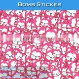 HD-061 CARLIKE Hot Sale Car Bomb Sticker Vehicle Wrap PVC Material thumbnail-6