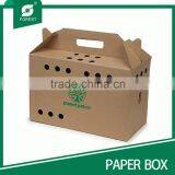 BOX WITH HANDLE CARDBOARD CORRUGATED 3-5 LAYERS thumbnail-3