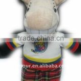 plush Horse with suit