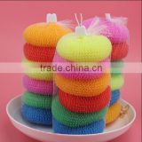Household daily necessity products kitchen plastic mesh scourer                        
                                                Quality Choice