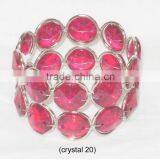 Rose Napkin Ring, Beaded Napkin Ring, Crystal Napkin Ring thumbnail-1