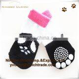 S48 fashion cotton knitted camouflage dog socks