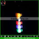 Hot Sale Waterproof CE Silicone Material Battery Powered Bicycle Safety Warning Light thumbnail-4
