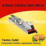 Guangzhou Commercial Kitchen Equipment Factory 8-basin Eelectric Bain Marie thumbnail-1