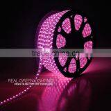 220V SMD5050 Outdoor Use Pink LED Strip Light thumbnail-1